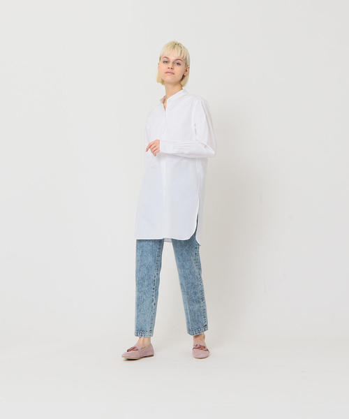 Steven Alan(スティーブンアラン)の「<Steven Alan>COTTON DENIM STRAIGHT TROUSERS/デニムパンツ(デニムパンツ・レディース・ブラック/ホワイト/コバルトブルー・X-SMALL/LARGE/MEDIUM/SMALL)」の17枚目の写真