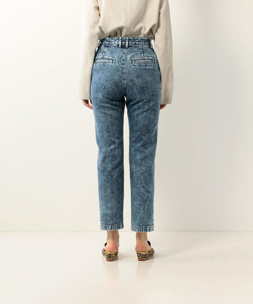 Steven Alan(スティーブンアラン)の「<Steven Alan>COTTON DENIM STRAIGHT TROUSERS/デニムパンツ(デニムパンツ・レディース・ブラック/ホワイト/コバルトブルー・X-SMALL/LARGE/MEDIUM/SMALL)」の11枚目の写真