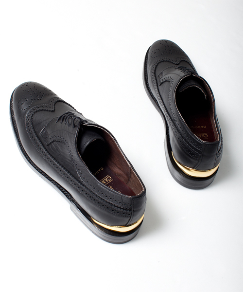 NANO universe(ナノユニバース)の「CAMINANDO(カミナンド)/ 別注WING TIP(ドレスシューズ・メンズ・ブラック/ブラウン・7/8/9)」の11枚目の写真