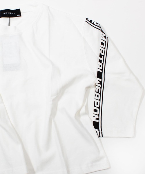 THE CASUAL（カジュアル）の「プリント長袖BIGロンT カットソー キッズ（Tシャツ/カットソー・キッズ・チャコール/レモンイエロー/ブルー系その他/ネイビー/杢グレー/ロイヤルブルー/オフホワイト/レッド/ホワイト系その他2/ホワイト系その他・130cm/160cm/140cm/150cm/120cm/110cm）」の14枚目の写真