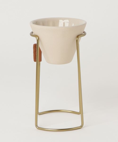 sarasa design（サラサデザイン）の「セット販売●b2c コーヒードリッパースタンド＆ドリッパー（ストーンウェア）（キッチンツール・レディース・ゴールド系その他/ゴールド系その他2・ONESIZE）」の11枚目の写真