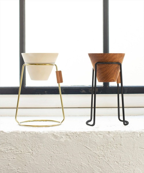 sarasa design（サラサデザイン）の「セット販売●b2c コーヒードリッパースタンド＆ドリッパー（ストーンウェア）（キッチンツール・レディース・ゴールド系その他/ゴールド系その他2・ONESIZE）」の17枚目の写真