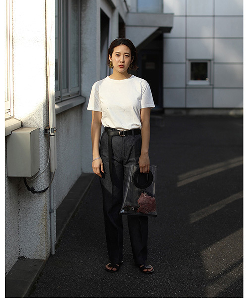 TODAYFUL（トゥデイフル）の「VintageダメージTシャツ（Tシャツ/カットソー・レディース・ホワイト/カーキ/モカ・FREE）」の6枚目の写真