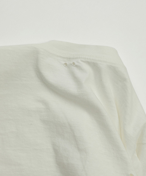 TODAYFUL（トゥデイフル）の「VintageダメージTシャツ（Tシャツ/カットソー・レディース・ホワイト/カーキ/モカ・FREE）」の8枚目の写真