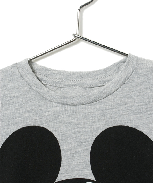 SHIPS(シップス)の「MINI FINE:MOUSE STACHE プリント ショートスリーブ TEE(baby) (Tシャツ/カットソー・キッズ・グレー・X-SMALL)」の6枚目の写真