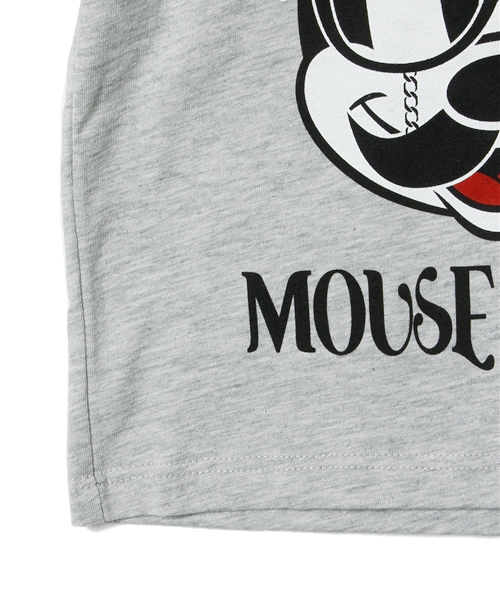 SHIPS(シップス)の「MINI FINE:MOUSE STACHE プリント ショートスリーブ TEE(baby) (Tシャツ/カットソー・キッズ・グレー・X-SMALL)」の3枚目の写真