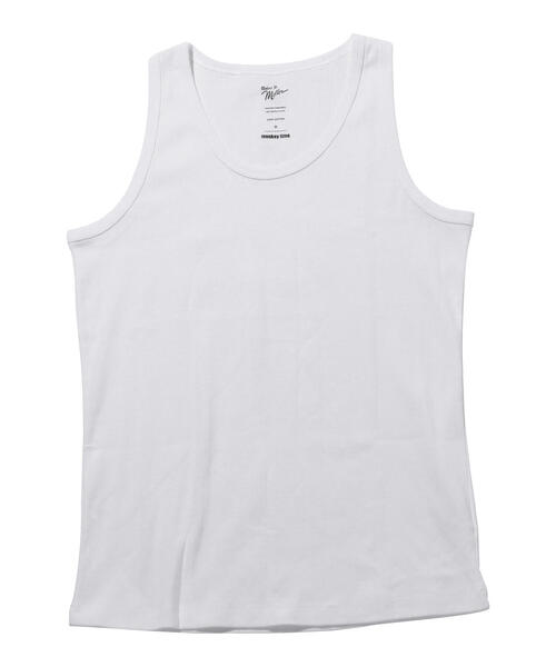 MILLER(ミラー)の「<Miller × monkey time> TEREKO TTP/タンクトップ(タンクトップ・メンズ・ブラック/ホワイト・MEDIUM/LARGE/SMALL)」の2枚目の写真