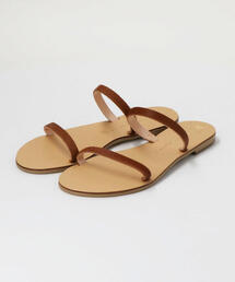 NICOLAS LAINAS | ＜NICOLAS LAINAS＞2ストラップレザーサンダル ◆(サンダル)