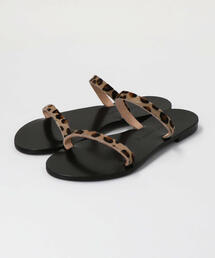 NICOLAS LAINAS | ＜NICOLAS LAINAS＞2ストラップレザーサンダル о(サンダル)