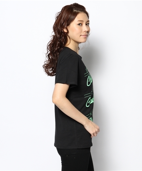 And A（アンドエー）の「MUSIC TEE (kitsune tee)（Tシャツ/カットソー・レディース・ホワイト/ブラック・38）」の4枚目の写真