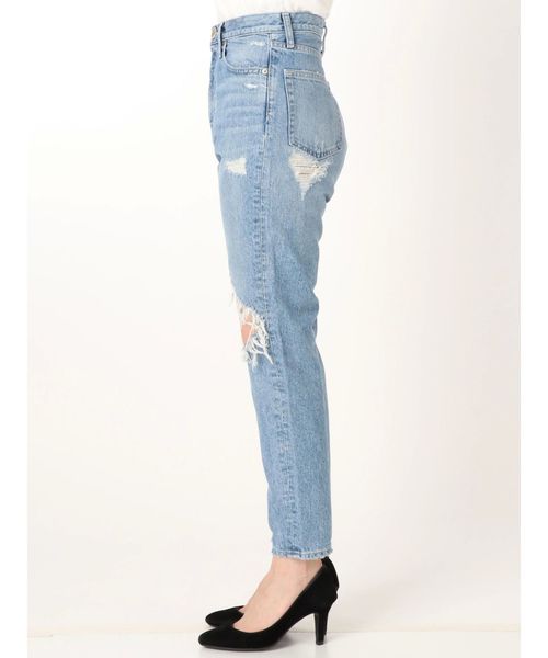 GYDA（ジェイダ）の「vintage Wダメージペグトップデニムパンツ（デニムパンツ・レディース・ライトブルー/ブルー・SMALL/MEDIUM/X-SMALL）」の10枚目の写真