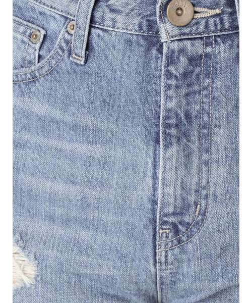 GYDA（ジェイダ）の「vintage Wダメージペグトップデニムパンツ（デニムパンツ・レディース・ライトブルー/ブルー・SMALL/MEDIUM/X-SMALL）」の3枚目の写真