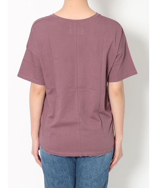 Ungrid ネックカットハーフスリーブTee ブラック グリーン セット 新品 Ungrid（アングリッド）の「ネックカットハーフスリーブTee（Tシャツ