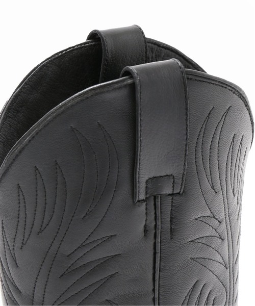 VERMEIL par iena(ヴェルメイユパーイエナ)の「【CAMINANDO/カミナンド】レザーウエスタンブーツ◆(ブーツ・レディース・ブラック・36/37/38/39/40)」の9枚目の写真