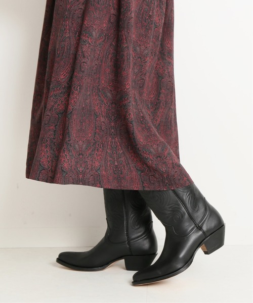 VERMEIL par iena(ヴェルメイユパーイエナ)の「【CAMINANDO/カミナンド】レザーウエスタンブーツ◆(ブーツ・レディース・ブラック・36/37/38/39/40)」の21枚目の写真