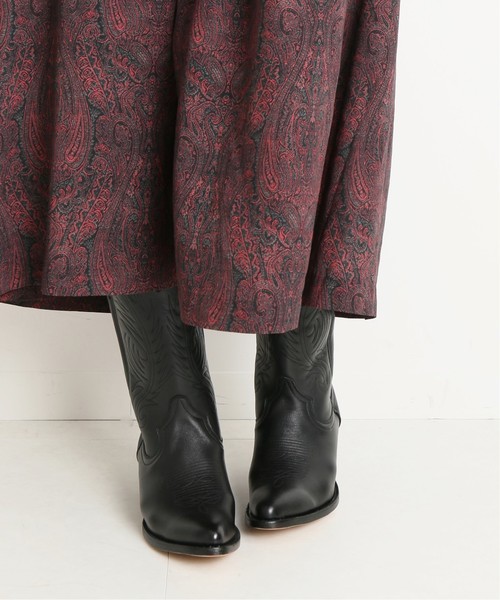 VERMEIL par iena(ヴェルメイユパーイエナ)の「【CAMINANDO/カミナンド】レザーウエスタンブーツ◆(ブーツ・レディース・ブラック・36/37/38/39/40)」の22枚目の写真