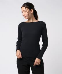 【YOUNG & OLSEN The DRYGOODS STORE】/ZINC RIB BOAT NECK LS
