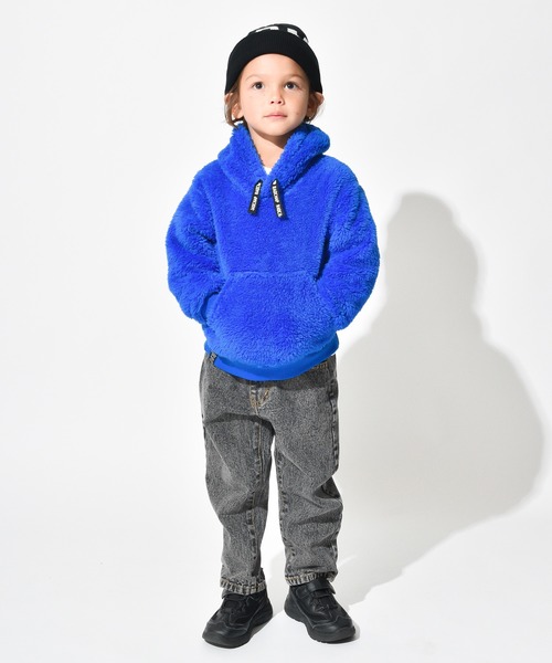 RADCHAP（ラッドチャップ）の「ケミカルデニムロングパンツ（デニムパンツ・キッズ・ブルー/ブラック・90cm/100cm/110cm/120cm/130cm/140cm/150cm）」の7枚目の写真