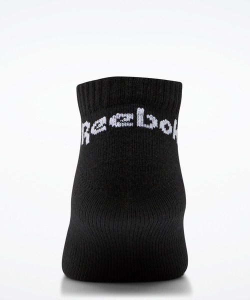Reebok（リーボック）の「アクティブ コア ローカット ソックス 3足組 / Active Core Low-Cut Socks 3 Pairs （ソックス/靴下・メンズ・ブラック/ホワイト×ブラック/ホワイト・SMALL/X-LARGE/LARGE/MEDIUM）」の7枚目の写真