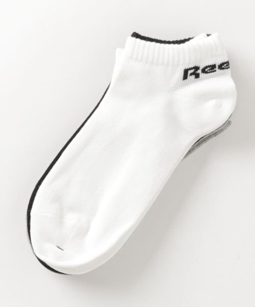 Reebok（リーボック）の「アクティブ コア ローカット ソックス 3足組 / Active Core Low-Cut Socks 3 Pairs （ソックス/靴下・メンズ・ブラック/ホワイト×ブラック/ホワイト・SMALL/X-LARGE/LARGE/MEDIUM）」の5枚目の写真