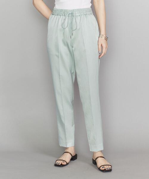 BEAUTY&YOUTH UNITED ARROWS（ビューティーアンドユースユナイテッドアローズ）の「BY サテンドローストリングパンツ2 -ウォッシャブル-  ◆（その他パンツ・レディース・ライム/ベージュ/ブラック・LARGE/MEDIUM/SMALL）」の18枚目の写真
