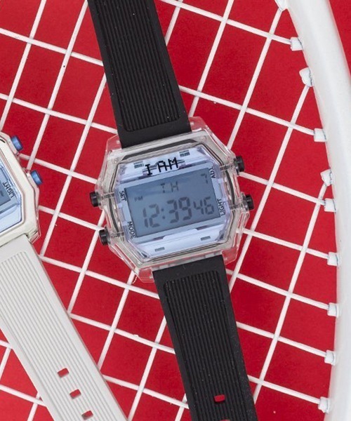 I AM THE WATCH(アイアムザウォッチ)の「「I AM THE WATCH / アイ アム ザ ウォッチ」デジタルウォッチ Lサイズ(デジタル腕時計・レディース・ホワイト/ブラック/グレー/イエロー/オレンジ/ブルー/グリーン/ホワイト系その他/ブラック系その他/グレー系その他/ブルー系その他/イエロー系その他/ホワイト系その他2/グレー系その他2/グレー系その他3/グレー系その他4/ブルー系その他2/ブルー系その他3/ブルー系その他4/ブルー系その他5・LARGE)」の6枚目の写真