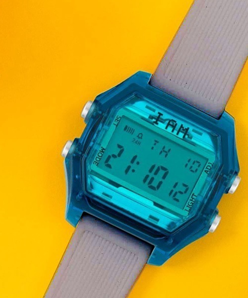 I AM THE WATCH(アイアムザウォッチ)の「「I AM THE WATCH / アイ アム ザ ウォッチ」デジタルウォッチ Lサイズ(デジタル腕時計・レディース・ホワイト/ブラック/グレー/イエロー/オレンジ/ブルー/グリーン/ホワイト系その他/ブラック系その他/グレー系その他/ブルー系その他/イエロー系その他/ホワイト系その他2/グレー系その他2/グレー系その他3/グレー系その他4/ブルー系その他2/ブルー系その他3/ブルー系その他4/ブルー系その他5・LARGE)」の10枚目の写真