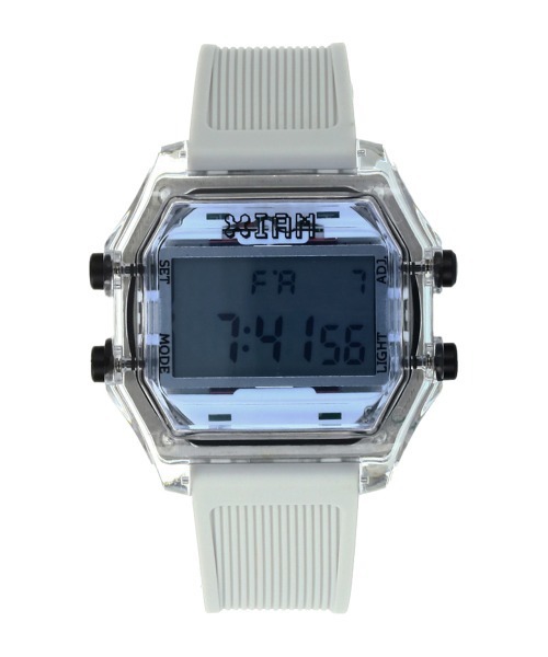 I AM THE WATCH(アイアムザウォッチ)の「「I AM THE WATCH / アイ アム ザ ウォッチ」デジタルウォッチ Lサイズ(デジタル腕時計・レディース・ホワイト/ブラック/グレー/イエロー/オレンジ/ブルー/グリーン/ホワイト系その他/ブラック系その他/グレー系その他/ブルー系その他/イエロー系その他/ホワイト系その他2/グレー系その他2/グレー系その他3/グレー系その他4/ブルー系その他2/ブルー系その他3/ブルー系その他4/ブルー系その他5・LARGE)」の11枚目の写真