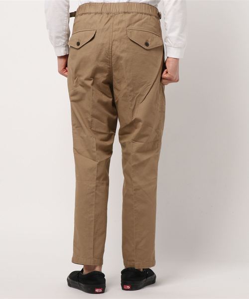 BACK NUMBER（バックナンバー）の「【BACK NUMBER】リネングルカワイドパンツ（その他パンツ・メンズ・ダークブラウン/ベージュ・L/M/S）」の5枚目の写真