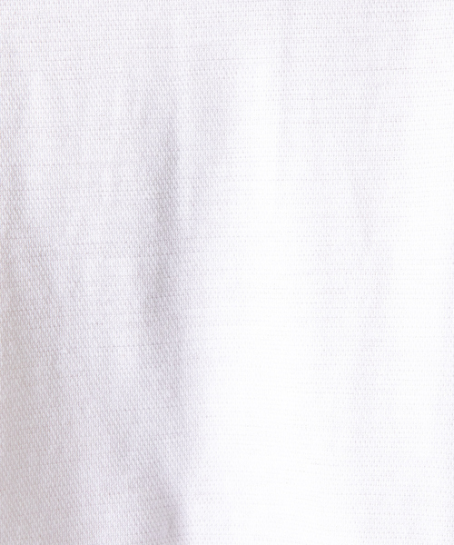 DESIGNWORKS(デザインワークス)の「ラミーカノコダブルフェイス ポロシャツ(Tシャツ/カットソー・メンズ・ホワイト・48/46/50)」の7枚目の写真