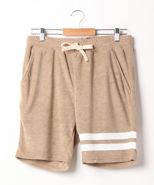 Bling Leads（ブリングリーズ）の「/パイルレタード　ショートパンツ/（その他パンツ・メンズ・ブラック/ベージュ/ネイビー/ピンク/イエロー/アイボリー/チャコールグレー/グレイッシュベージュ・MEDIUM/LARGE）」の15枚目の写真