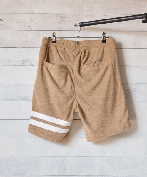 Bling Leads（ブリングリーズ）の「/パイルレタード　ショートパンツ/（その他パンツ・メンズ・ブラック/ベージュ/ネイビー/ピンク/イエロー/アイボリー/チャコールグレー/グレイッシュベージュ・MEDIUM/LARGE）」の10枚目の写真