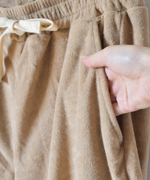 Bling Leads（ブリングリーズ）の「/パイルレタード　ショートパンツ/（その他パンツ・メンズ・ブラック/ベージュ/ネイビー/ピンク/イエロー/アイボリー/チャコールグレー/グレイッシュベージュ・MEDIUM/LARGE）」の12枚目の写真