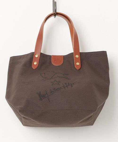 IL BISONTE / CANVAS x LEATHER / トートバッグ（トートバッグ）｜IL 