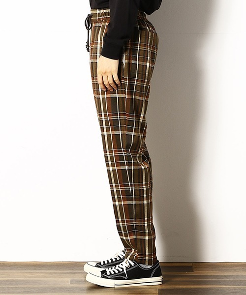 Purple&Yellow（パープルアンドイエロー）の「★ＴＶドラマ着用商品★ チェック柄　シェフパンツ（その他パンツ・メンズ・ネイビー/カーキ・SMALL/MEDIUM/LARGE/X-SMALL）」の6枚目の写真