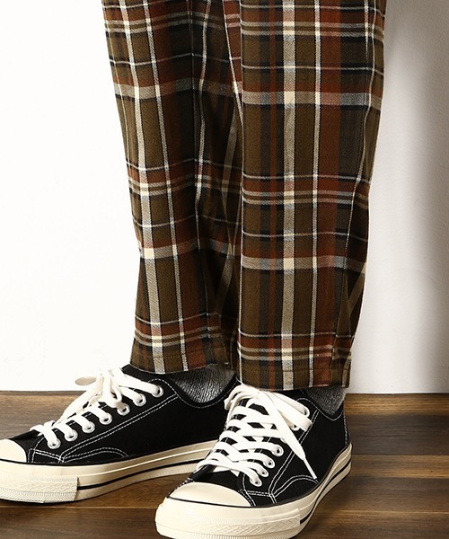 Purple&Yellow（パープルアンドイエロー）の「★ＴＶドラマ着用商品★ チェック柄　シェフパンツ（その他パンツ・メンズ・ネイビー/カーキ・SMALL/MEDIUM/LARGE/X-SMALL）」の10枚目の写真