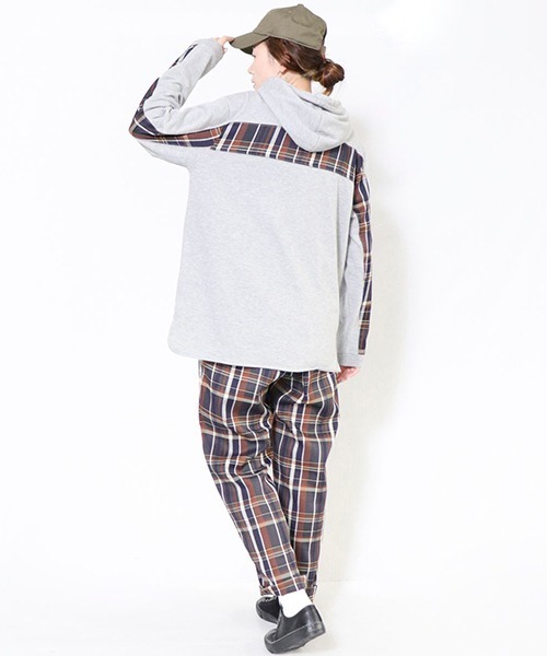 Purple&Yellow（パープルアンドイエロー）の「★ＴＶドラマ着用商品★ チェック柄　シェフパンツ（その他パンツ・メンズ・ネイビー/カーキ・SMALL/MEDIUM/LARGE/X-SMALL）」の13枚目の写真