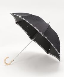 ポロラルフローレン　長傘　雨傘　POLO Ralph Lauren フリル 雨傘】ポロ ラルフ ローレン (POLO RALPH LAUREN) ツイル先染