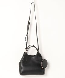 INTERPLANET | エコバッグ付き合皮ＢＡＧ(ショルダーバッグ)