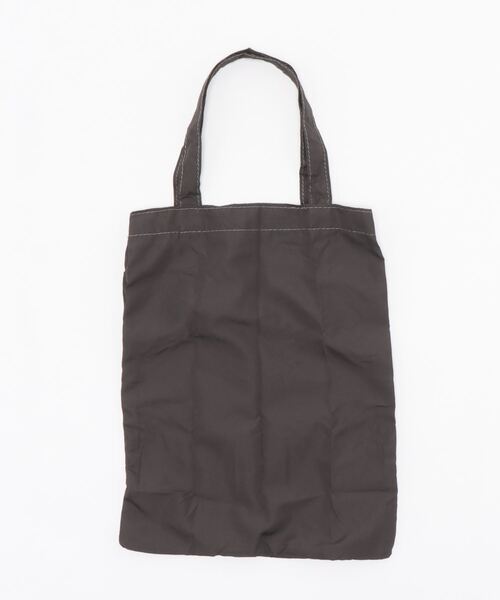 INTERPLANET（インタープラネット）の「エコバッグ付き合皮ＢＡＧ（ショルダーバッグ・レディース・ブラック/キャメル/グレイッシュベージュ・フリー）」の5枚目の写真