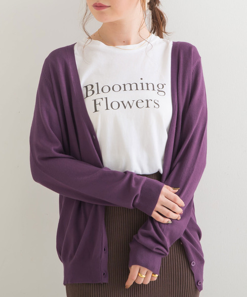 Newlyme(ニューリーミー)の「ウォッシャブル選べる丈カーディガン(カーディガン/ボレロ・レディース・ホワイト系その他/ブラック/ベージュ系その他/パープル/ブラウン/ライム/イエロー/ブルー/グリーン/グリーン系その他3/アイボリー/グリーン系その他/ブラウン系その他/ボルドー/ブルー系その他/パープル系その他/イエロー系その他/レッド系その他/ブラック系その他/グレイッシュベージュ/セージグリーン/グレー/ネイビー/グレー系その他/グリーン系その他2/ピンクベージュ/ピンク系その他/ブルー系その他2・MEDIUM/LARGE/X-LARGE/XX-LARGE)」の22枚目の写真