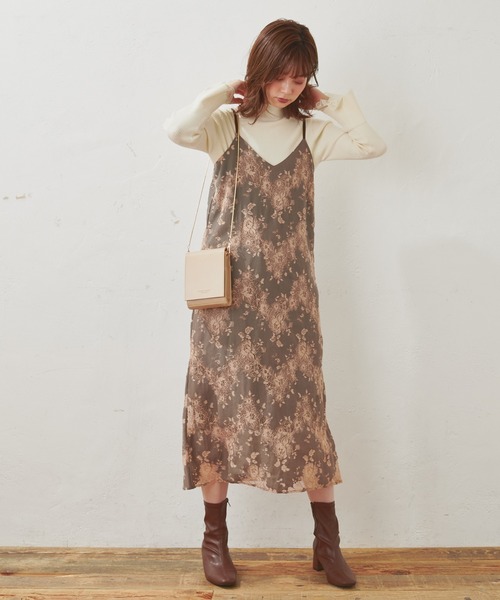 natural couture（ナチュラルクチュール）の「【WEB限定】袖口レースリブタートル（ニット/セーター・レディース・アイボリー/ブラック/モカ/サックスブルー/パープル・FREE）」の11枚目の写真