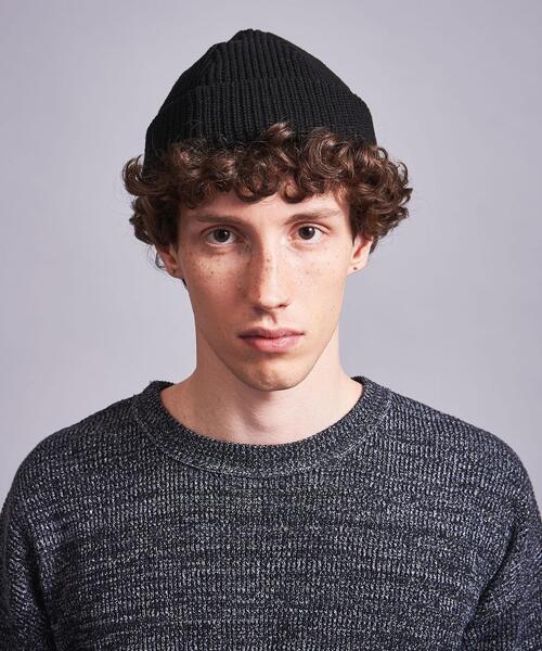 MONKEY TIME（モンキータイム）の「＜monkey time＞ PE/AC AZ SHORT BEANIE/ビーニー（ニットキャップ/ビーニー・メンズ・ネイビー/ダークグレー/ブラック/ダークブラウン/ナチュラル/ダークグリーン・FREE）」の11枚目の写真