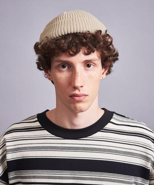 MONKEY TIME（モンキータイム）の「＜monkey time＞ PE/AC AZ SHORT BEANIE/ビーニー（ニットキャップ/ビーニー・メンズ・ネイビー/ダークグレー/ブラック/ダークブラウン/ナチュラル/ダークグリーン・FREE）」の21枚目の写真