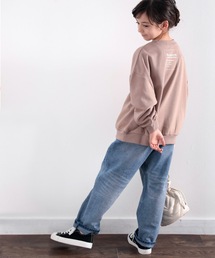classicalelf（クラシカルエルフ）の「キッズ ガゼット付きバックプリントクルーネックスウェットプルオーバー(長袖)（スウェット・キッズ）」