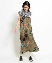 Ray BEAMS | NOMA t.d. × Ray BEAMS / 別注 ラッフル ドレス(ワンピース)