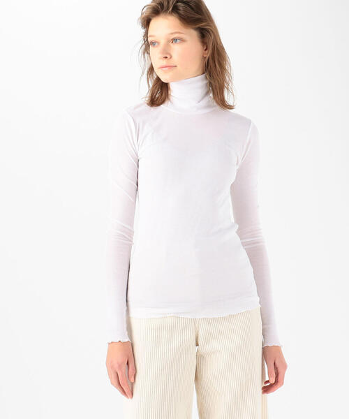 TOMORROWLAND （トゥモローランド）の「SUPIMA HIGHTTWIST RIB シアー