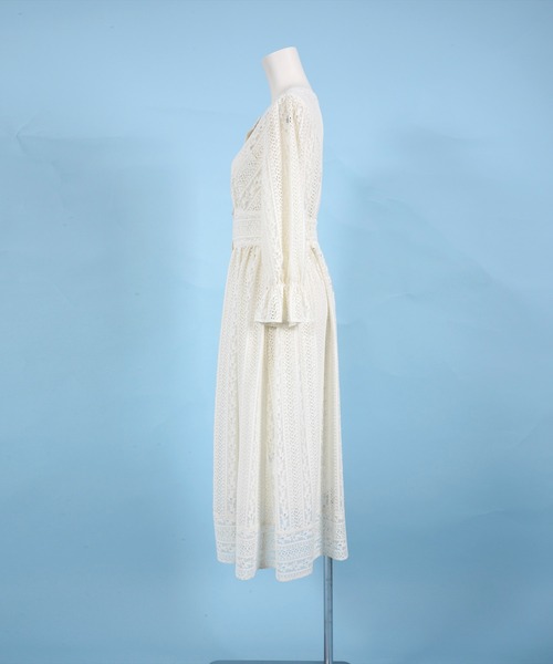 Dear Princess（ディアプリンセス）の「両耳スカラレース　ワンピース（ワンピース・レディース・ホワイト/ブラック/ブラウン・SMALL/MEDIUM）」の15枚目の写真