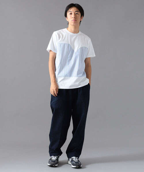 ALOYE（アロイ）の「ALOYE / Shirt Fabrick Tシャツ 21SS（Tシャツ/カットソー・メンズ・ホワイト/ブラック・3(L)/2(M)/4(XL)/5(XXL)）」の5枚目の写真