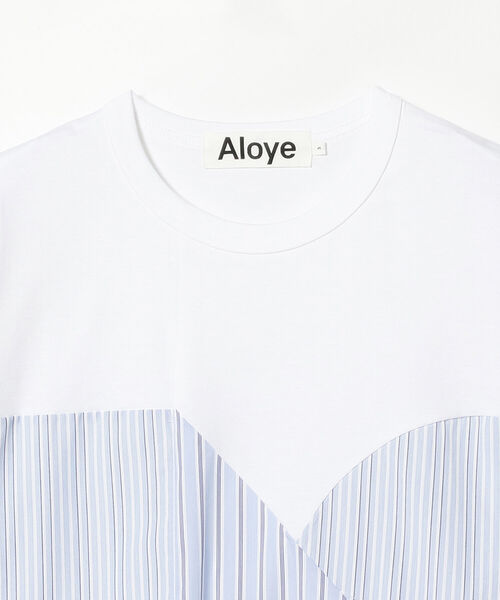 ALOYE（アロイ）の「ALOYE / Shirt Fabrick Tシャツ 21SS（Tシャツ/カットソー・メンズ・ホワイト/ブラック・3(L)/2(M)/4(XL)/5(XXL)）」の9枚目の写真